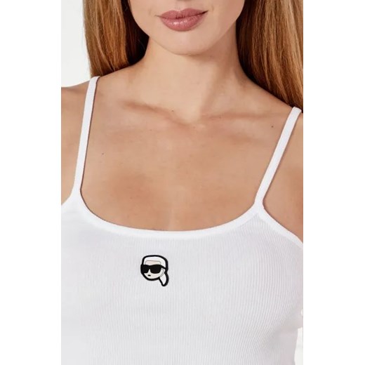 Karl Lagerfeld Top IKON | Slim Fit Karl Lagerfeld L promocja Gomez Fashion Store