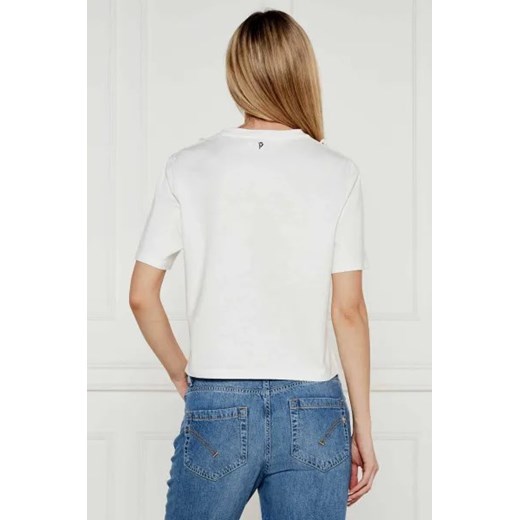 DONDUP - made in Italy T-shirt | Regular Fit Dondup - Made In Italy S okazja Gomez Fashion Store