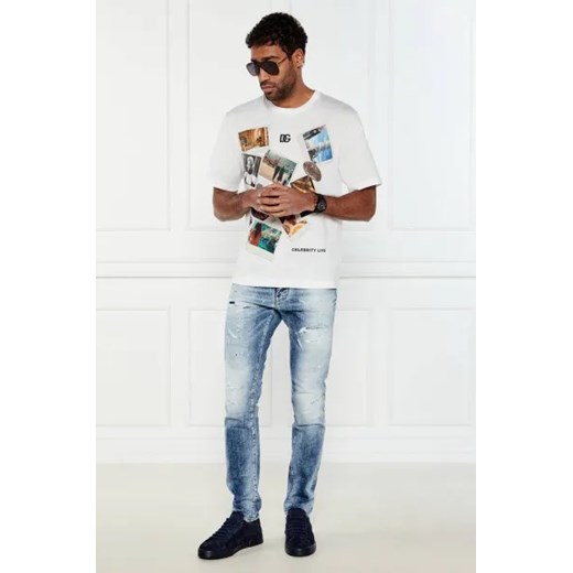 Dolce & Gabbana T-shirt | Regular Fit Dolce & Gabbana 52 promocyjna cena Gomez Fashion Store