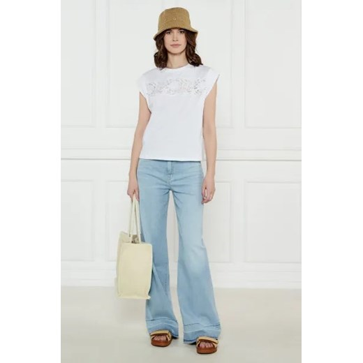 TWINSET T-shirt | Regular Fit Twinset M Gomez Fashion Store wyprzedaż