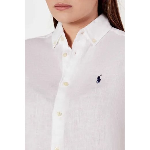 POLO RALPH LAUREN Lniana koszula | Regular Fit Polo Ralph Lauren M okazja Gomez Fashion Store