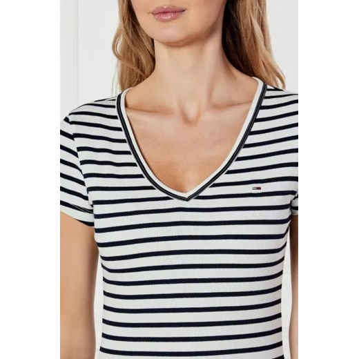 Tommy Jeans T-shirt ESSENTIAL | Slim Fit Tommy Jeans M promocja Gomez Fashion Store