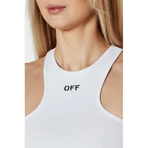 OFF-WHITE Top | Cropped Fit 36 okazja Gomez Fashion Store