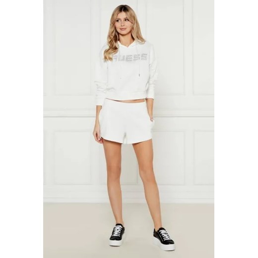 GUESS ACTIVE Bluza PRIMULA RHINESTONES | Cropped Fit M Gomez Fashion Store wyprzedaż