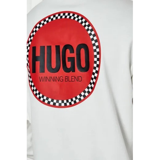 HUGO Bluza Decrincio | Relaxed fit S promocja Gomez Fashion Store