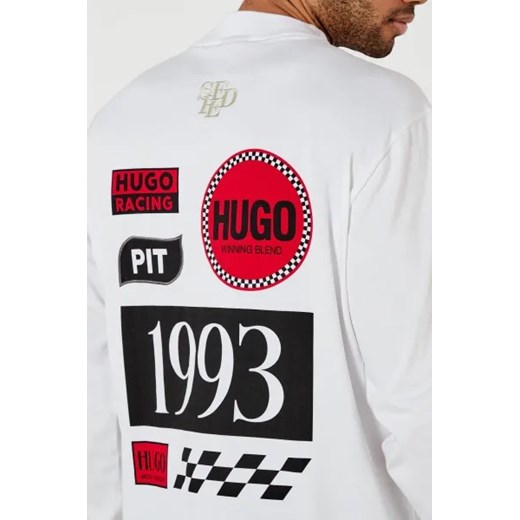 HUGO Longsleeve Dicruse | Regular Fit M okazyjna cena Gomez Fashion Store