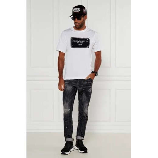 Dolce & Gabbana T-shirt | Regular Fit Dolce & Gabbana 52 okazja Gomez Fashion Store