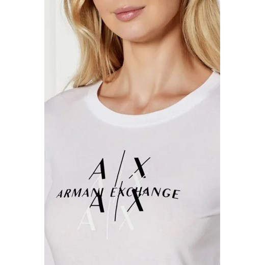 Armani Exchange Bluzka | Regular Fit Armani Exchange L Gomez Fashion Store okazja