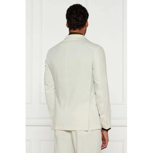 BOSS BLACK Lniana marynarka P-Hanry-Flaps-WG-252 | Slim Fit 52 promocyjna cena Gomez Fashion Store