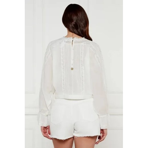 TWINSET Bluzka BLUSA | Cropped Fit Twinset 42 okazja Gomez Fashion Store