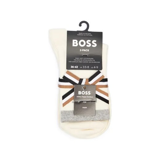 BOSS BLACK Skarpety 2-pack 2PQS Gift Lurex CC W 36/42 promocyjna cena Gomez Fashion Store