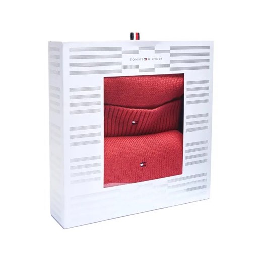 Tommy Hilfiger Szal + czapka Tommy Hilfiger S/M okazja Gomez Fashion Store