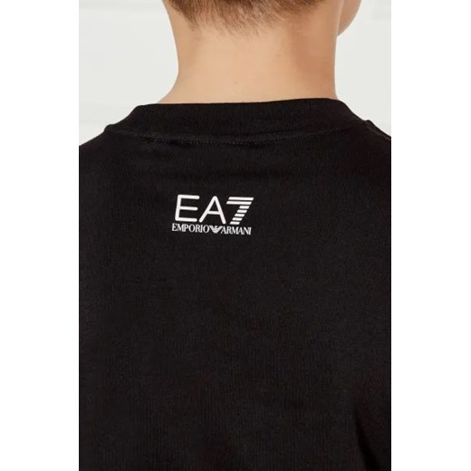 T-shirt chłopięce Emporio Armani bawełniany 