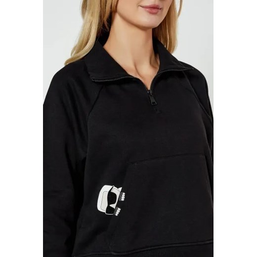 Karl Lagerfeld Bluza IKON PEAK-A-BOO | Relaxed fit Karl Lagerfeld S wyprzedaż Gomez Fashion Store