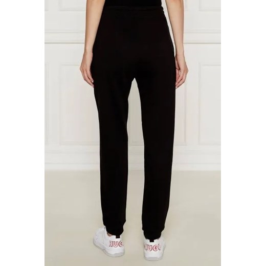 Spodnie damskie Hugo Boss bawełniane 