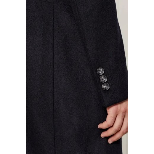 BOSS BLACK Wełniany płaszcz Hyde | z dodatkiem kaszmiru 54 Gomez Fashion Store wyprzedaż