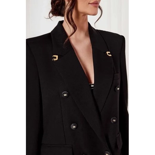 Elisabetta Franchi Wełniany płaszcz Elisabetta Franchi 42 Gomez Fashion Store promocyjna cena
