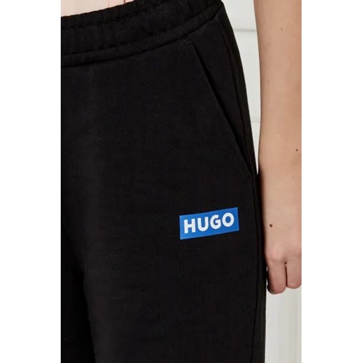 Hugo Blue Spodnie dresowe Straight Jogger_B | Relaxed fit Hugo Blue XL okazja Gomez Fashion Store
