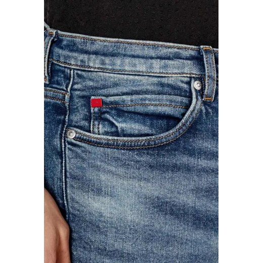 HUGO Jeansowe szorty 634 | Tapered fit 31 okazyjna cena Gomez Fashion Store
