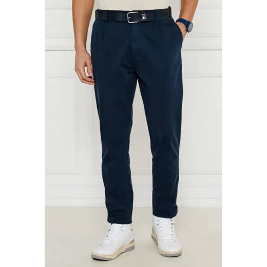 Tommy Jeans Spodnie Isaac | Slim Fit Tommy Jeans XL okazja Gomez Fashion Store