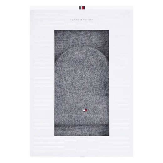 Tommy Hilfiger Szal + czapka | z dodatkiem wełny Tommy Hilfiger One Size okazyjna cena Gomez Fashion Store