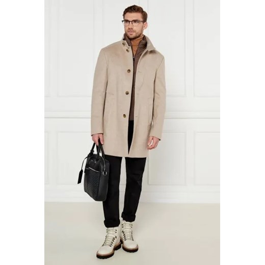 Joop! Wełniany płaszcz 2w1 Maico | z dodatkiem kaszmiru Joop! 46 okazyjna cena Gomez Fashion Store