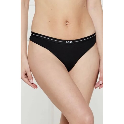 BOSS BLACK Stringi 3-pack S okazja Gomez Fashion Store