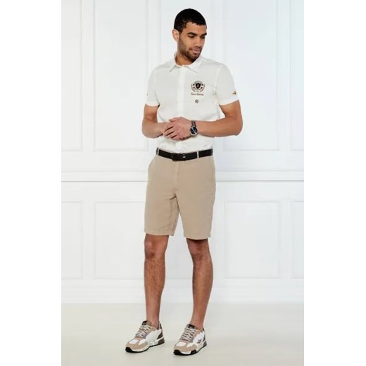 Aeronautica Militare Lniane szorty | Regular Fit Aeronautica Militare 54 okazja Gomez Fashion Store