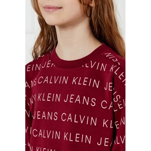 Calvin Klein Jeans Sukienka FLEECE 140 okazyjna cena Gomez Fashion Store