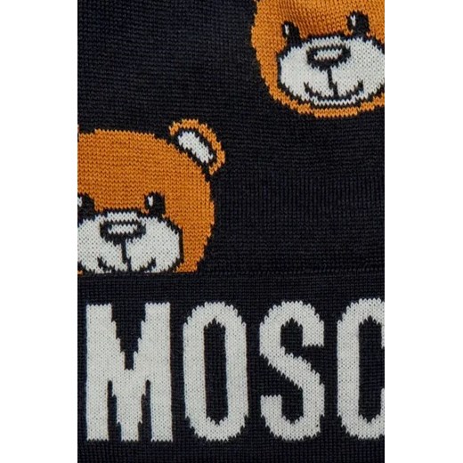 Moschino Czapka | z dodatkiem wełny Moschino One Size okazyjna cena Gomez Fashion Store