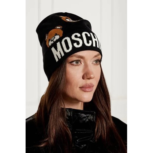 Moschino Czapka | z dodatkiem wełny Moschino One Size wyprzedaż Gomez Fashion Store