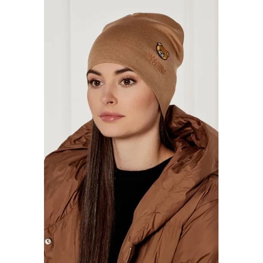 Moschino Wełniana czapka Moschino One Size okazja Gomez Fashion Store