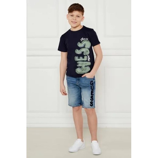 Guess Jeansowe szorty | Regular Fit Guess 152 okazyjna cena Gomez Fashion Store