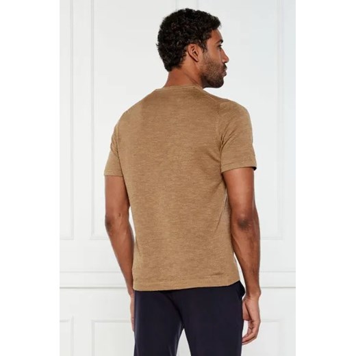Sand Copenhagen Lniany t-shirt | Regular Fit Sand Copenhagen M okazyjna cena Gomez Fashion Store