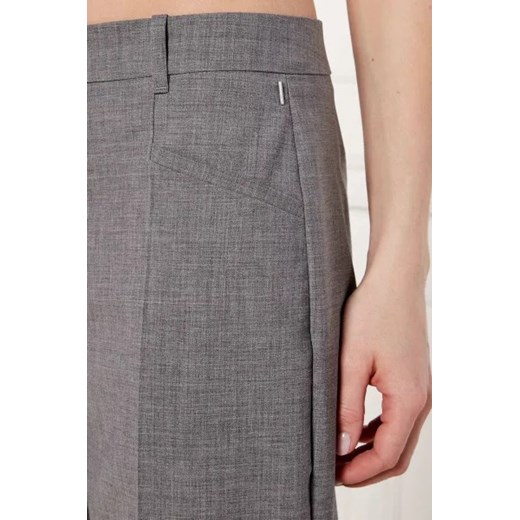 BOSS BLACK Wełniane spodnie Tilda9 | Loose fit 34 Gomez Fashion Store