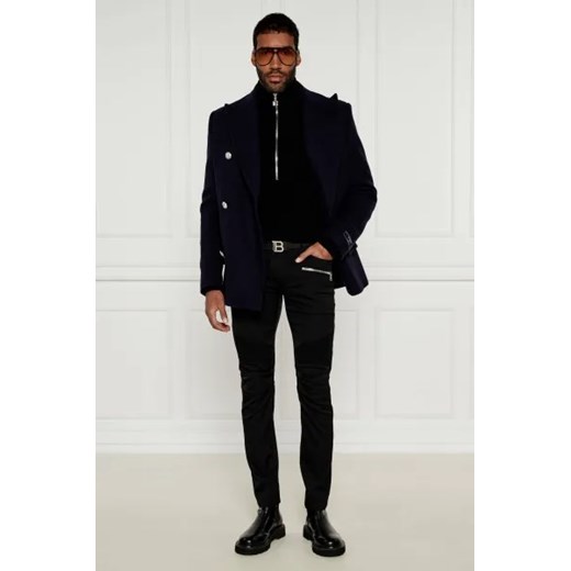Balmain Kaszmirowy golf | Regular Fit L okazja Gomez Fashion Store