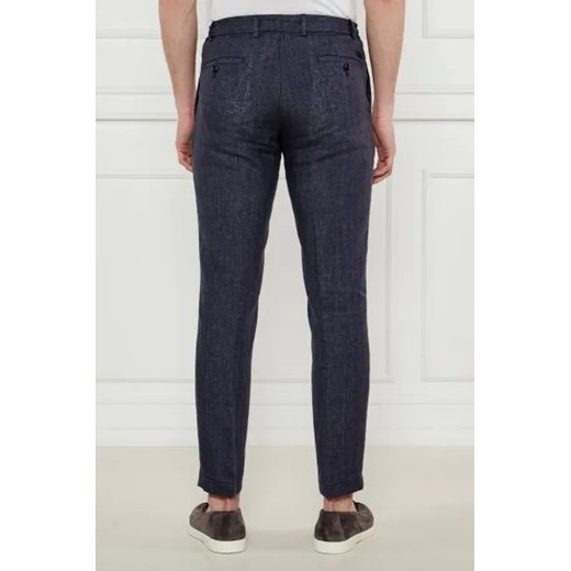 Joop! Lniane spodnie Sake | Slim Fit Joop! 52 okazja Gomez Fashion Store