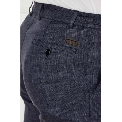 Joop! Lniane spodnie Sake | Slim Fit Joop! 52 okazyjna cena Gomez Fashion Store