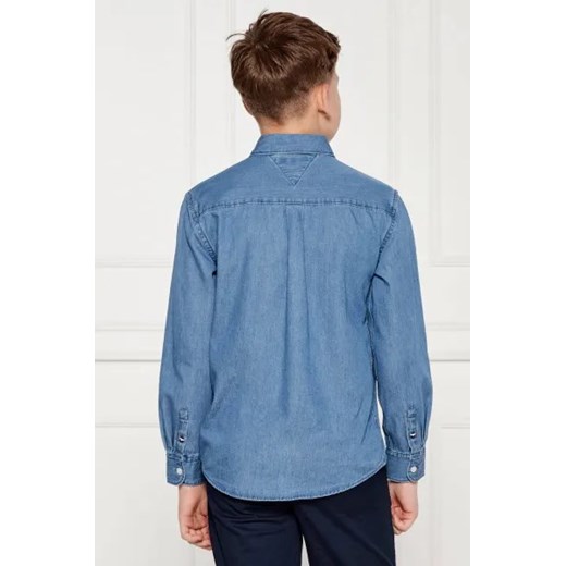 Tommy Hilfiger Jeansowa koszula | Regular Fit Tommy Hilfiger 164 okazyjna cena Gomez Fashion Store