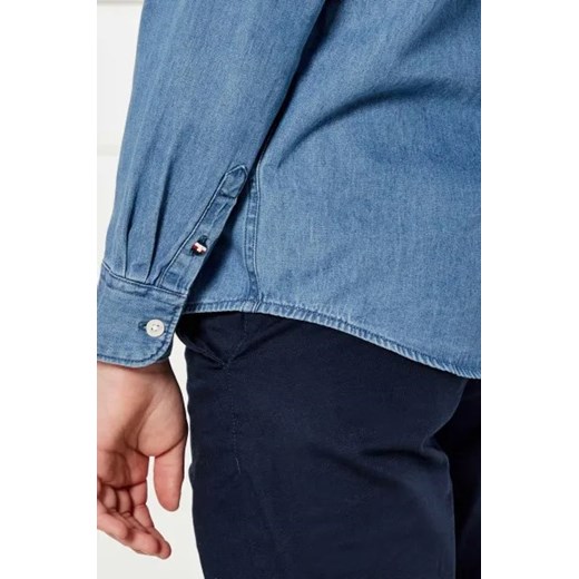 Tommy Hilfiger Jeansowa koszula | Regular Fit Tommy Hilfiger 164 promocyjna cena Gomez Fashion Store