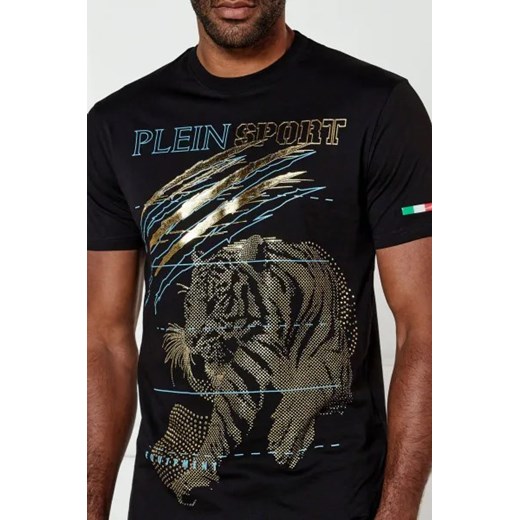 Plein Sport T-shirt Lamina | Loose fit Plein Sport XXXL okazja Gomez Fashion Store
