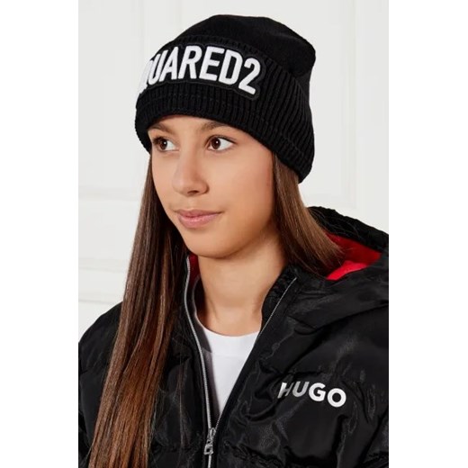 Dsquared2 Wełniana czapka Dsquared2 54 okazja Gomez Fashion Store