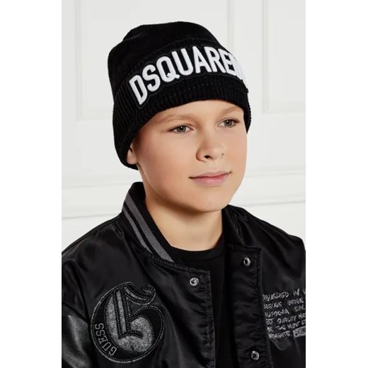 Dsquared2 Wełniana czapka Dsquared2 52 Gomez Fashion Store okazja