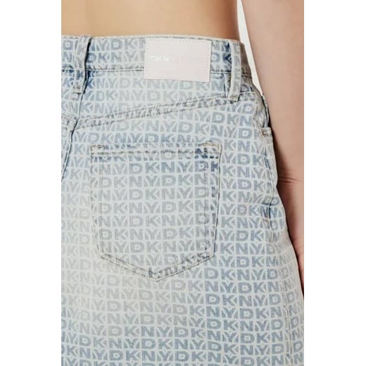 DKNY Jeansowa spódnica | high rise 29 okazyjna cena Gomez Fashion Store