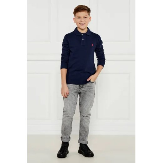 POLO RALPH LAUREN Polo | Slim Fit Polo Ralph Lauren 134 okazja Gomez Fashion Store