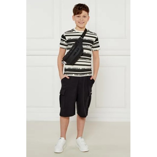 Karl Lagerfeld Kids T-shirt | Regular Fit 150 okazja Gomez Fashion Store