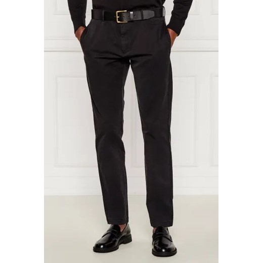 Spodnie męskie Hugo Boss z elastanu 
