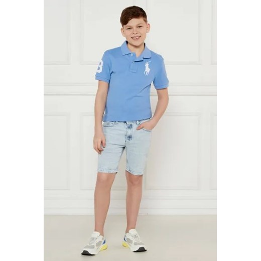 POLO RALPH LAUREN Polo | Slim Fit Polo Ralph Lauren 140/146 wyprzedaż Gomez Fashion Store