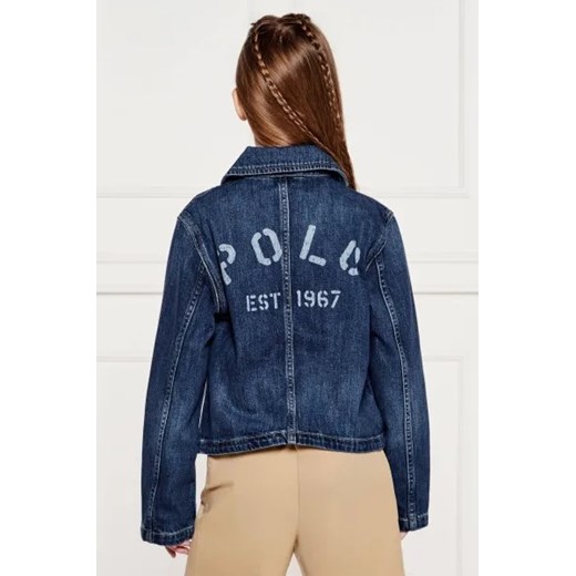 POLO RALPH LAUREN Jeansowa kurtka | Relaxed fit Polo Ralph Lauren 152/164 okazyjna cena Gomez Fashion Store