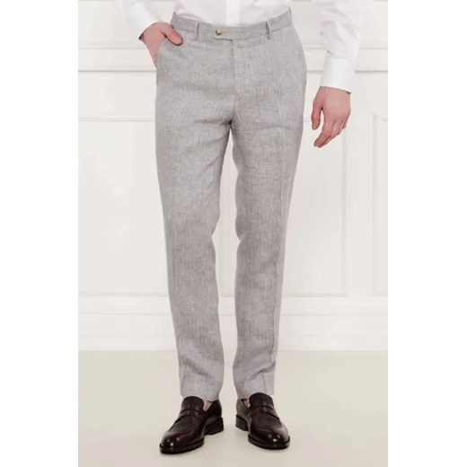 Sand Copenhagen Lniane spodnie 6809 T Herring - Craig | Slim Fit Sand Copenhagen 48 promocja Gomez Fashion Store
